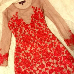 ON HOLD: NWOT For Love & Lemons Luau Mini Dress